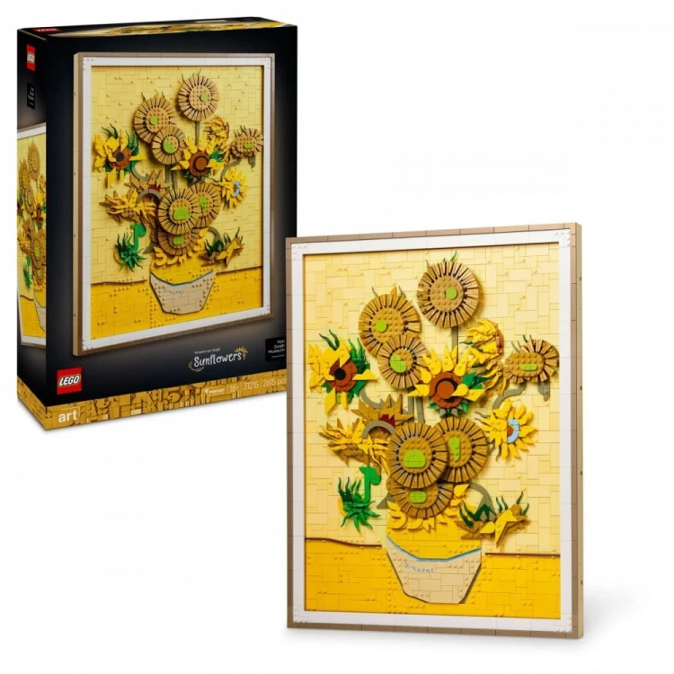 LEGO Klocki ART 31215 Słoneczniki Vincent van Gogh