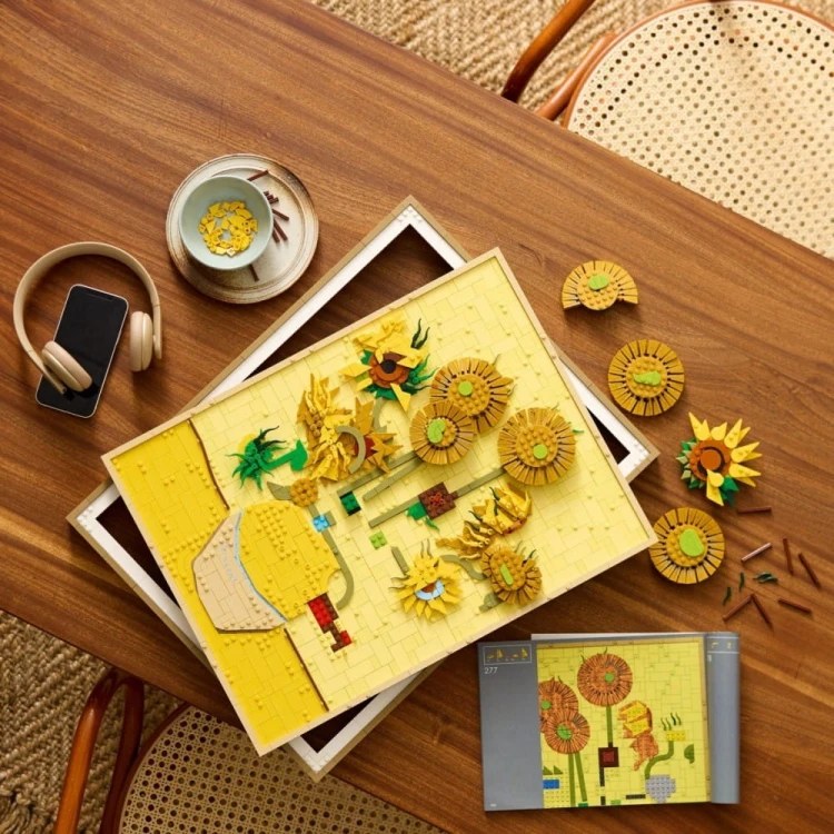 LEGO Klocki ART 31215 Słoneczniki Vincent van Gogh