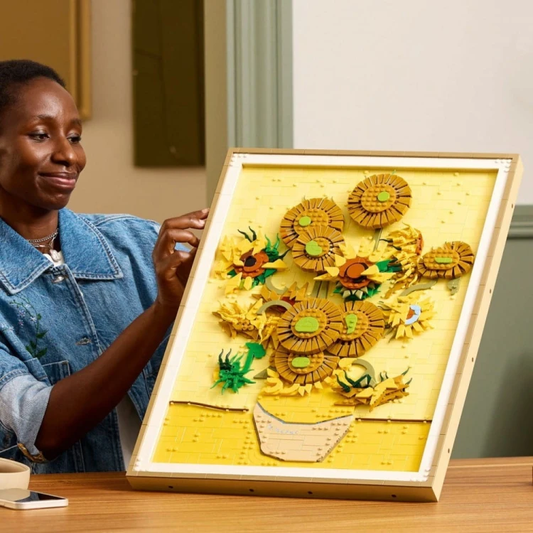 LEGO Klocki ART 31215 Słoneczniki Vincent van Gogh