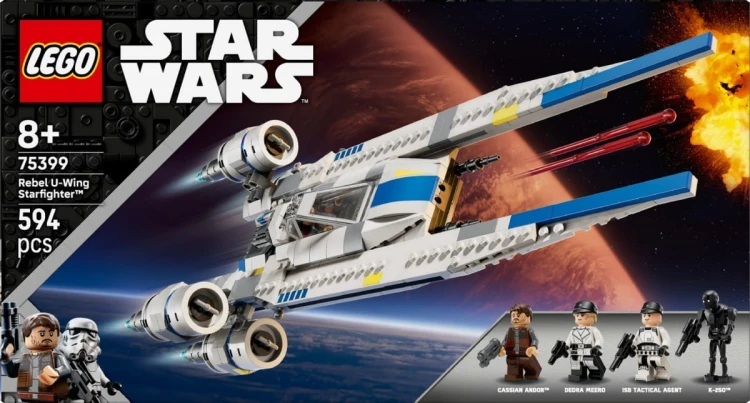 LEGO Klocki Star Wars 75399 Myśliwiec U-Wing Rebelii