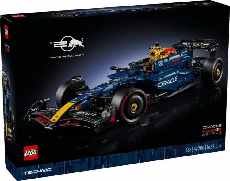 LEGO Klocki Technic 42206 Bolid F1 Oracle Red Bull Racing RB20
