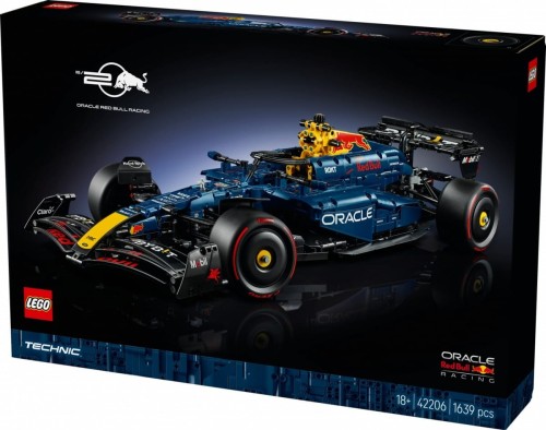 LEGO Klocki Technic 42206 Bolid F1 Oracle Red Bull Racing RB20