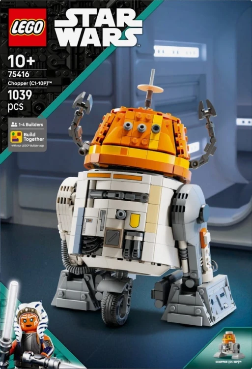 LEGO Klocki Star Wars 75416 Droid astromechaniczny Chopper (C1-10P)