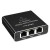 Qoltec Rozdzielacz Splitter Ethernet mini SWITCH 1x3 RJ45 | 1000Mb/s |  USB-C | Aluminium