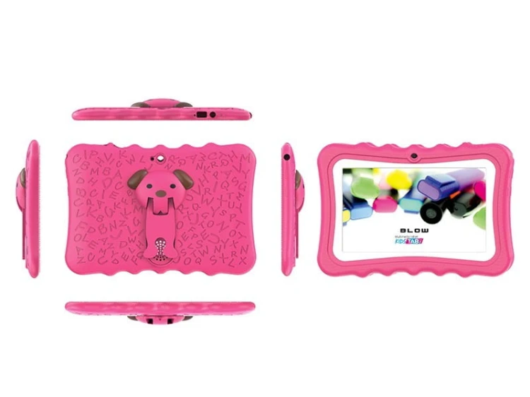 BLOW Tablet KidsTAB7 V2 4/32GB różowe etui kamera 2MP