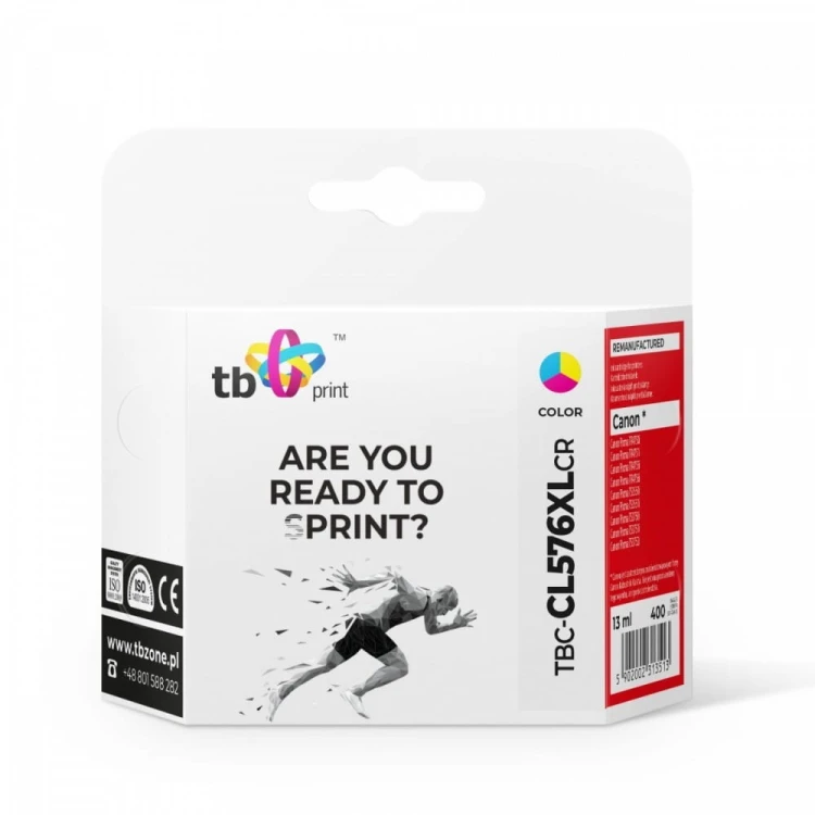 TB Print Tusz do Canon Pixma TS3550i TBC-CL576XLCR refabrykowany kolorowy