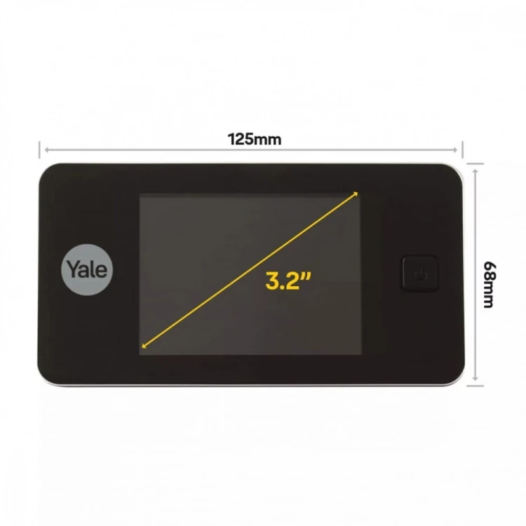 YALE HOME Elektroniczny wizjer drzwiowy DDV 500