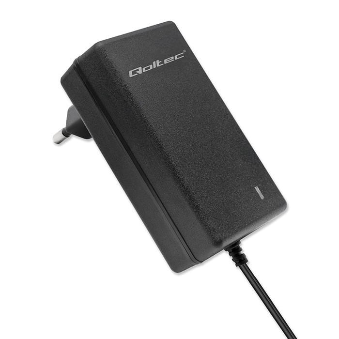 Qoltec Automatyczna ładowarka do akumulatora AGM GEL STD 6V 12V | 1.5A |Prostownik z sygnalizatorem LED
