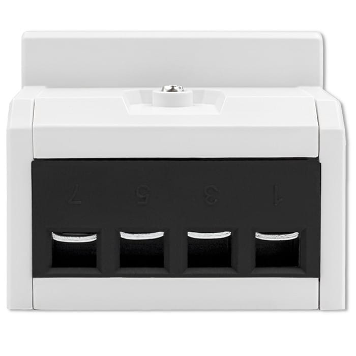 Qoltec Trójfazowy elektroniczny licznik | miernik zużycia energii na szynę DIN | 400V | 100A | LCD | 4P