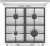Gorenje Kuchnia gazowo-elektryczna GK6C5WF