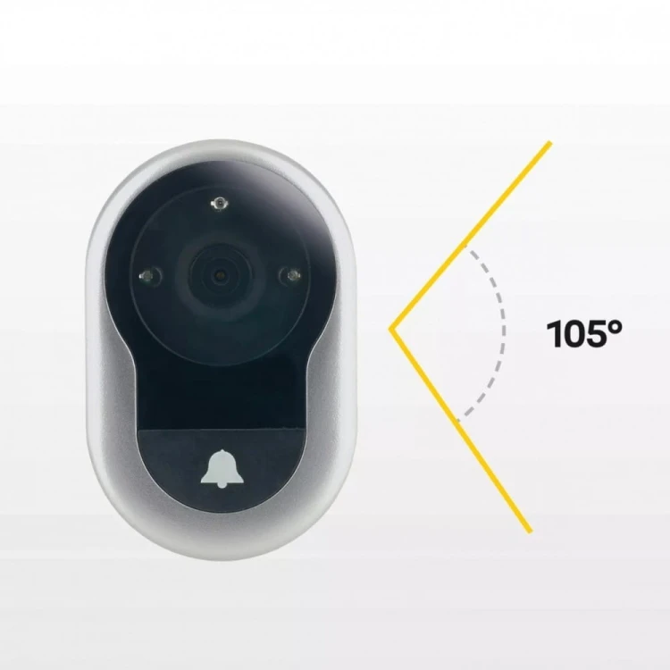 YALE HOME Elektroniczny wizjer drzwiowy DDV 4500