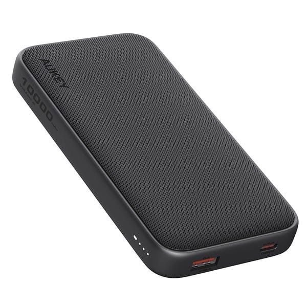 AUKEY PB-Y46 Power Bank | 10000 mAh | 15W | 2xUSB | LED | kabel USB-C