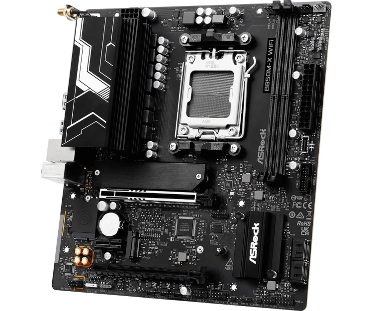 ASRock Płyta główna B850M-X WIFI R2.0 AM5 2DDR5 M.2 USBC mATX