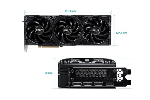 Palit Karta graficzna RTX 5080 GAMING PRO OC 16GB GDDR7 256bit 3DP/HDMI