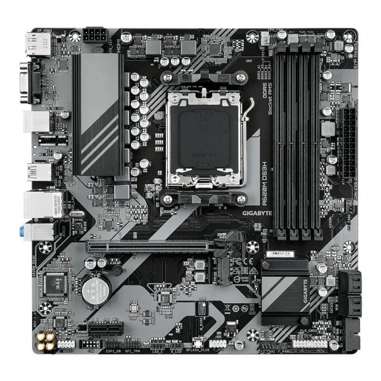 Gigabyte Płyta główna A620M DS3H AM5 4DDR5 HDMI/DP M.2 mATX