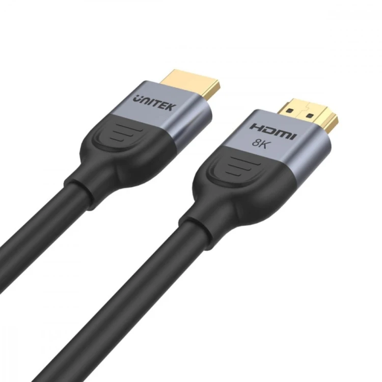 Unitek Kabel HDMI 2.1 8K 60Hz 1.5m; czarny; C11086GY01-1.5M