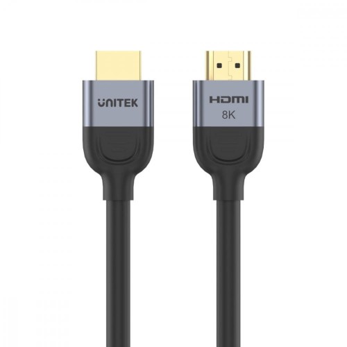 Unitek Kabel HDMI 2.1 8K 60Hz 1m; czarny; C11086GY01-1M
