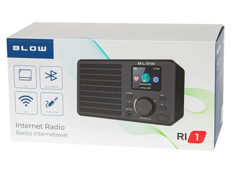 BLOW Radio przenośne RI1 internetowe