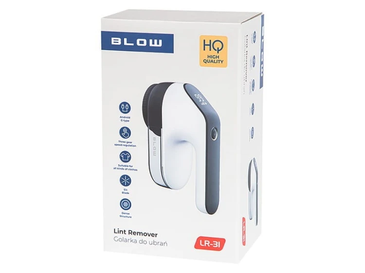 BLOW Golarka do odzieży LR-31 akumulatorowa