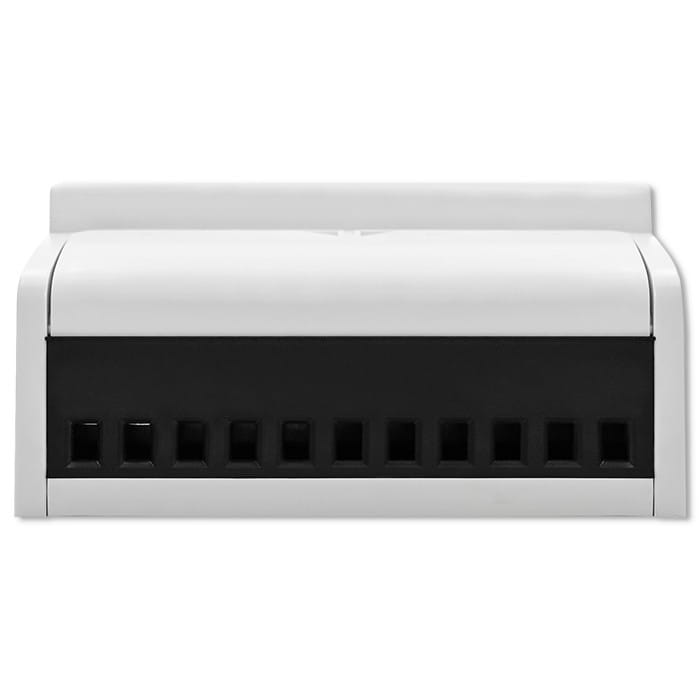 Qoltec Trójfazowy dwukierunkowy elektroniczny licznik | miernik zużycia energii na szynę DIN | 400V | 100A | LCD | 4P