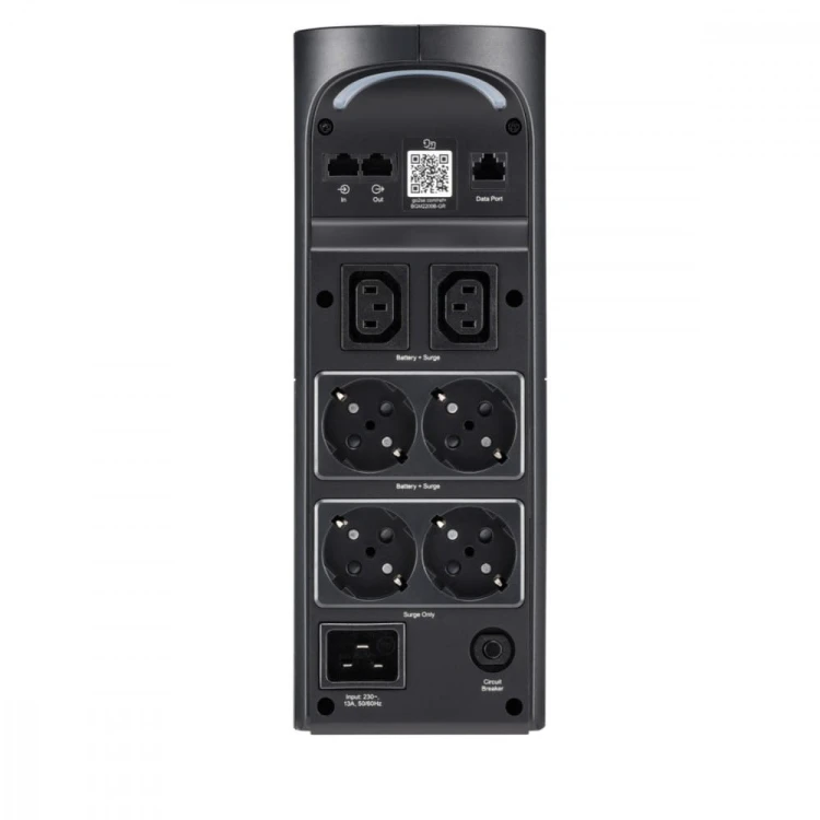 APC Zasilacz awaryjny BGM2200B-GR Back-UPS Pro, 2200VA/1320W, Tower, 230V,        4xSchuko, 2xIEC C13 outlets, RGB Lights, Pure Sine Wave, czarny