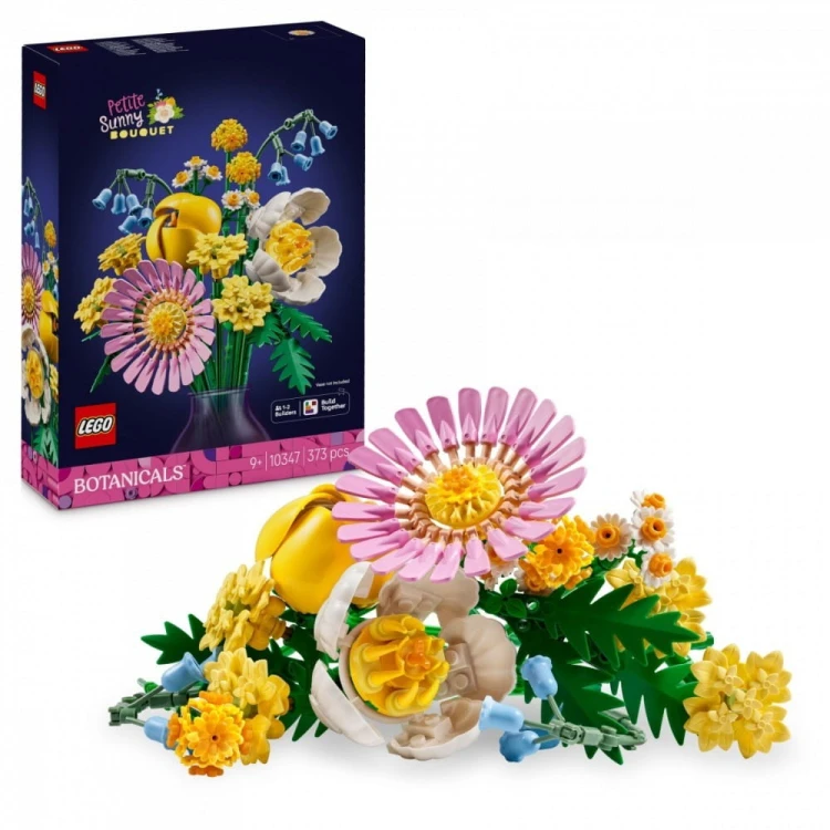 LEGO Klocki Botanicals 10347 Mały bukiet żółtych kwiatów