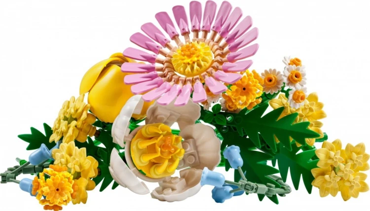 LEGO Klocki Botanicals 10347 Mały bukiet żółtych kwiatów