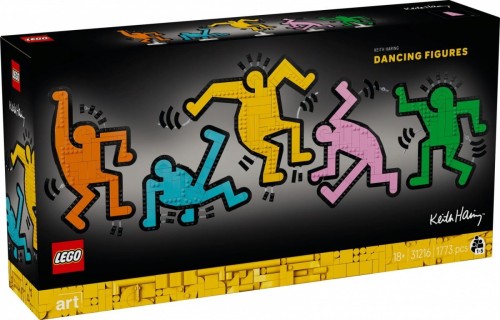 LEGO Klocki ART 31216 Keith Haring - tańczące postacie