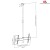 Maclean Maclean Uchwyt do telewizora sufitowy 32-65" MC-631 50kg max vesa 400x400 TV