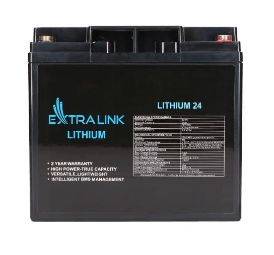 Extralink Akumulator LiFePO4  24AH 12.8V BMS EX.30424