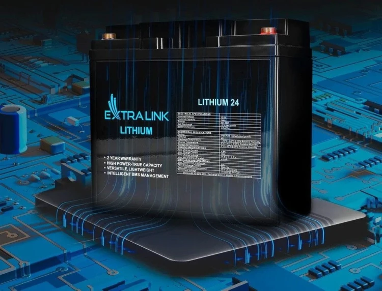 Extralink Akumulator LiFePO4  24AH 12.8V BMS EX.30424