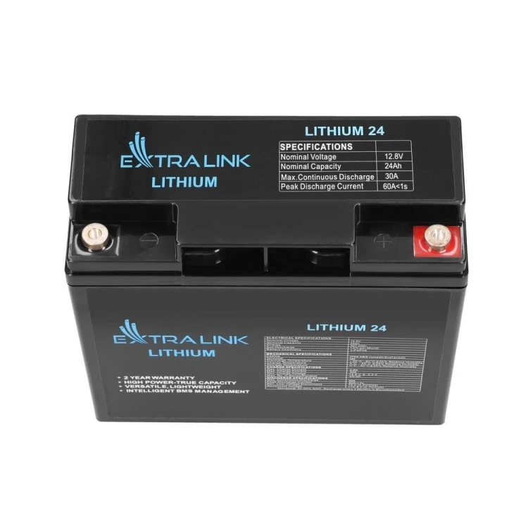 Extralink Akumulator LiFePO4  24AH 12.8V BMS EX.30424