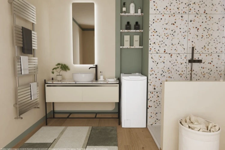 Candy Pralka TOP TCAS265D3-S