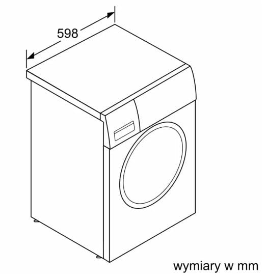 Bosch Pralka wolnostojąca WGE02201PL