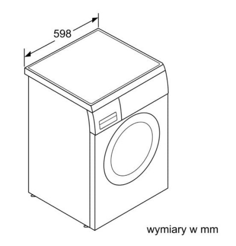 Bosch Pralka wolnostojąca WUU28T10PL