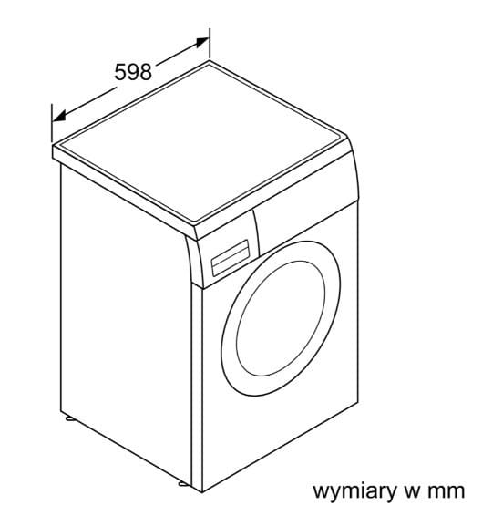 Bosch Pralka wolnostojąca WUU28T10PL
