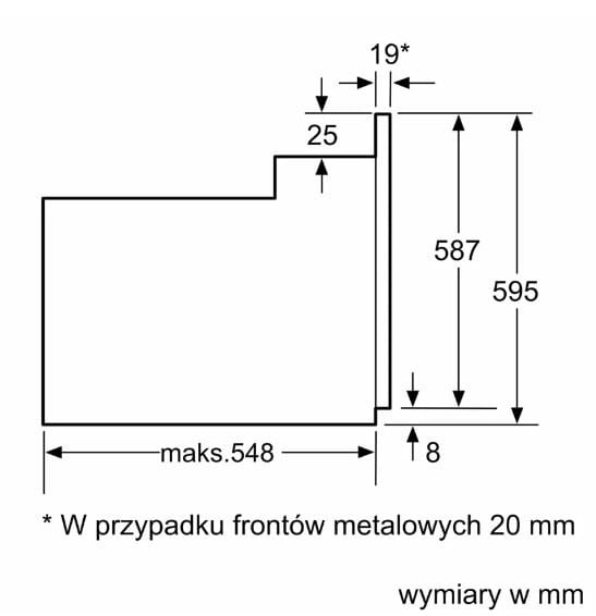 Bosch Piekarnik Serie 2 HBF114ES0