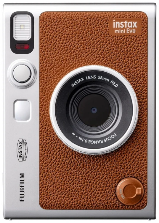 Fujifilm Aparat Instax mini EVO brązowy