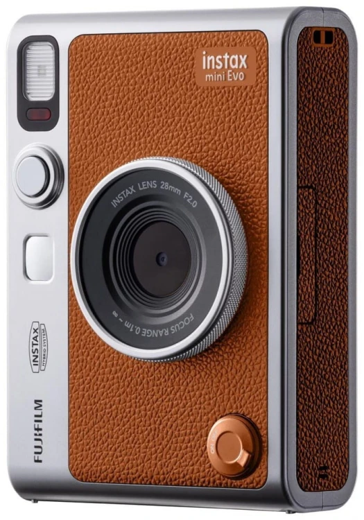 Fujifilm Aparat Instax mini EVO brązowy