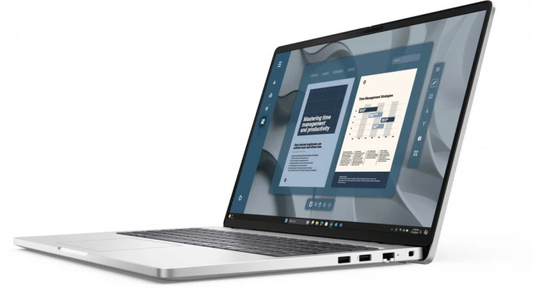Dell Laptop Dell Pro 16 PC16255/AMD Ryzen AI 7 PRO 350/16GB/512GB SSD/16.0 FHD+/Radeon 860M/FgrPr/FHD/IR Cam/Mic/WLAN+BT/Backlit Kb/3Cell/W11P