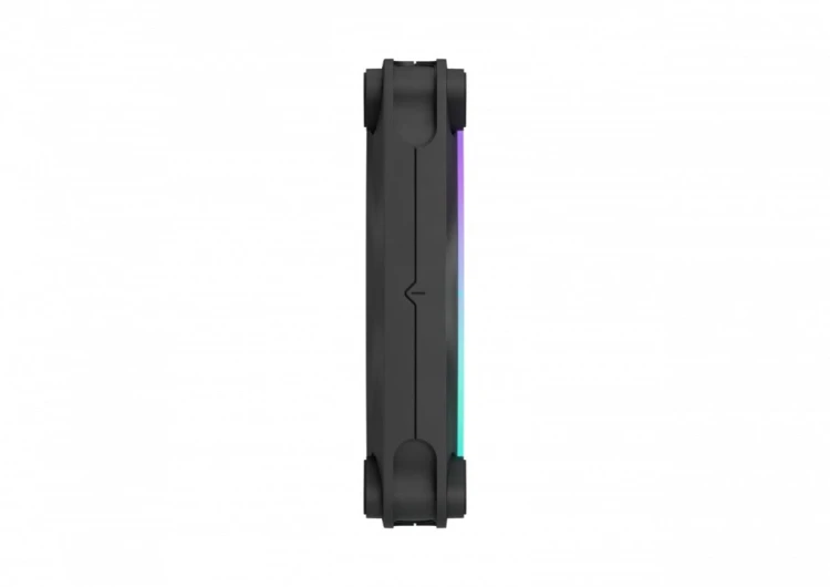 Fractal Design Wentylatory Momentum 12 RGB Black 120mm 3pack