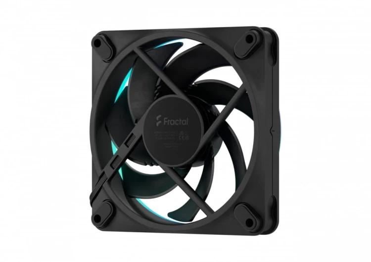 Fractal Design Wentylatory Momentum 12 RGB Black 120mm 3pack