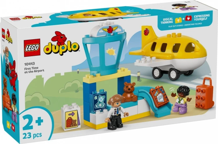 LEGO Klocki DUPLO 10443 Pierwszy raz: Na lotnisku