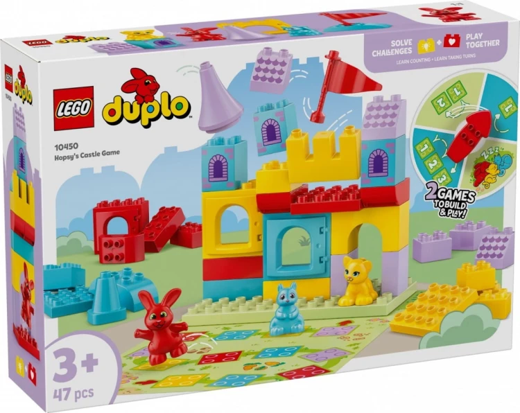 LEGO Klocki DUPLO 10450 Gra Zamek Hopsy