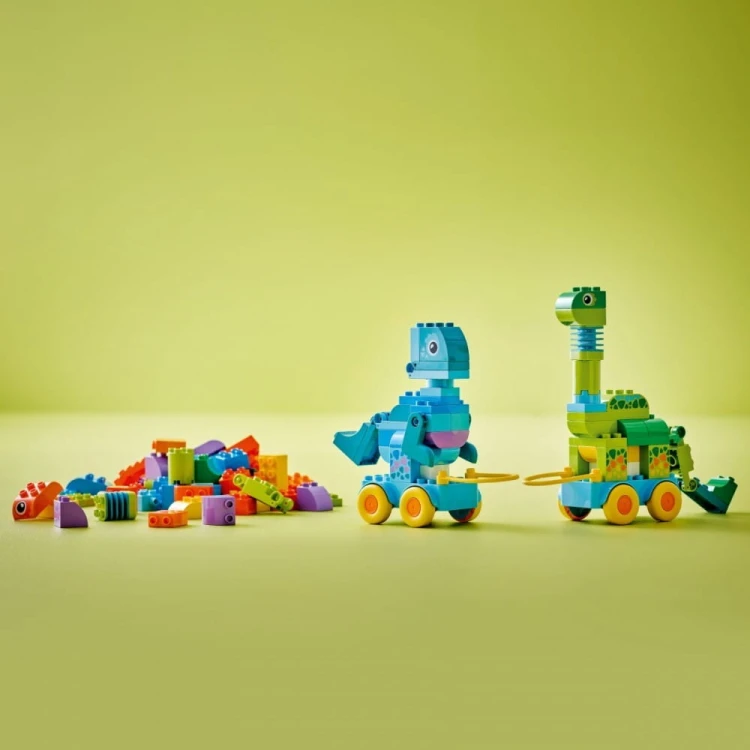 LEGO Klocki DUPLO 10451 3 w 1 Dinozaury na kółkach