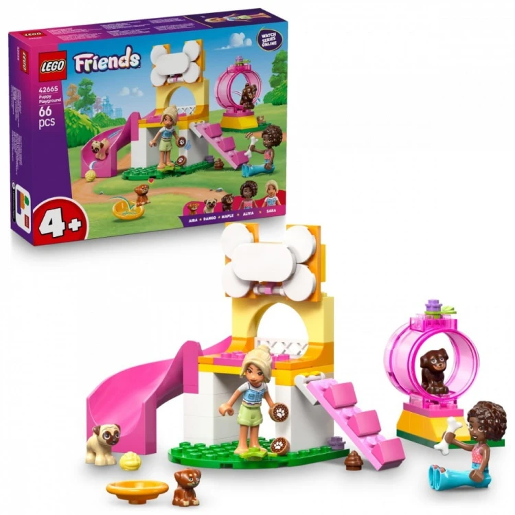 LEGO Klocki Friends 42665 Plac zabaw dla szczeniaczków