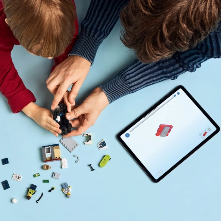 LEGO Klocki City 60455 Pościg na motocyklu policyjnym