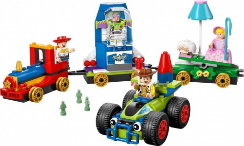 LEGO Klocki Disney 43264 Toy Story - Okolicznościowy pociąg i Pan Sterowany