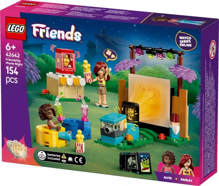 LEGO Klocki Friends 42642 Maraton filmowy przyjaciółek
