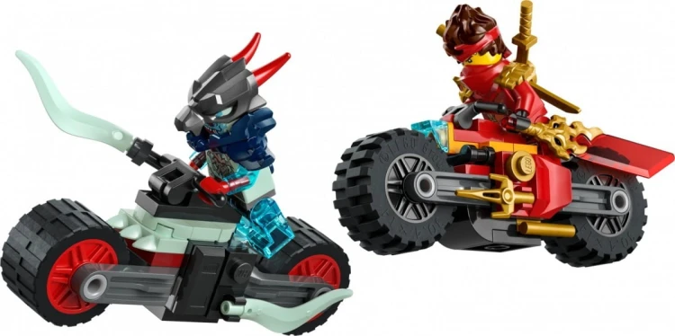 LEGO Klocki Ninjago 71838 Wyścig motocyklowy Kaia